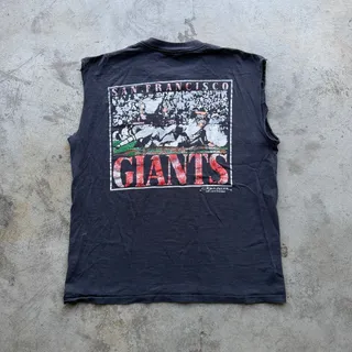 Photo of Vintage 80s 1989 Starter San Francisco Giants MLB Thrashed Tee