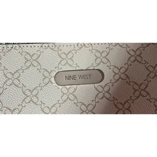 Photo of Nine West Crossbody Bag Desert Beige With 2 Zipper Compartments