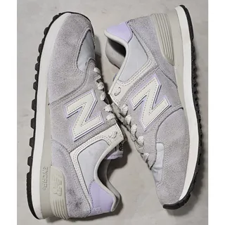 Photo of New Balance 574 Grey Lilac Women's Sneakers Size 7 WL574AG2
