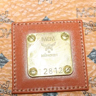 Photo of MCM Visetos Logogram Garment Cover Brown