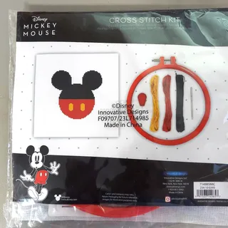 Photo of Disney Mickey Mouse Cross Stitch Kit NEW