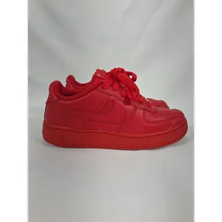 Photo of Nike Air Force 1 Low LV8 Leather University Red Big Kids Shoes Size 6.5Y