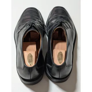 Photo of Vintage Allen Edmonds Custom Made Black Cordovan Shell Burton 12EEE
