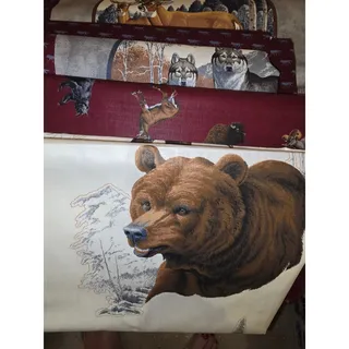 Photo of Call of the Wild by VIP Cranston - Panel w/coordinating fabric - Total 13 Yards