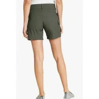 Photo of Women's Eddie Bauer Summer Trail Shorts, Olive Green, Size 14