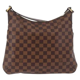 Photo of Louis Vuitton Damier Ebene Bloomsbury PM Shoulder Bag Brown