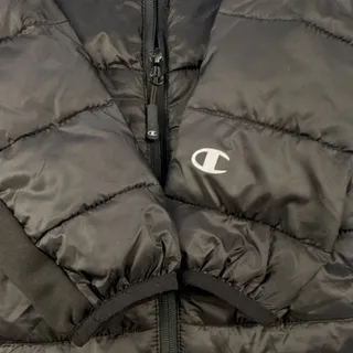 Photo of Champion Authentic Athleticwear Lightweight Medium Size Puffer Black Jacket