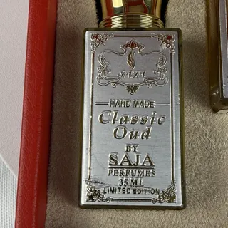Photo of SAJA Handmade Oud Perfume 35ml Each – Classic, Black & Oud Flower from Kuwait
