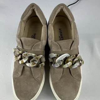 Photo of Vinted: Vaneli Sport Yazz Suede Slip On Sneakers Truffle Beige Size 6.5 M