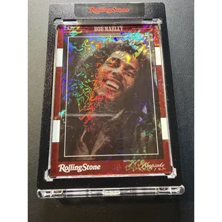 Photo of 5/10 2025 Rolling Stone Bob Marley Keepsake #025 Red Foil SP Rare
