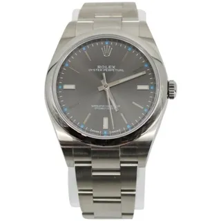 Photo of Rolex Silver Oyster Perpetual