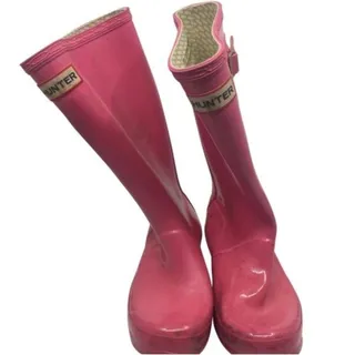 Photo of Unisex Hunter Boots Pink Size US 3M/4F