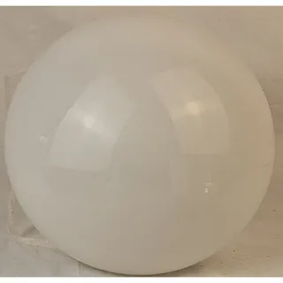 Photo of Vintage White Opaline Glass Mushroom Lamp Shade Replacement 5.75 " Fitter