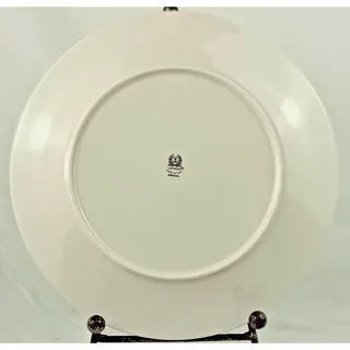 Photo of Vintage Lenox Special Fruit Center Dinner Plate Ivory Fine Bone China Gold Trim