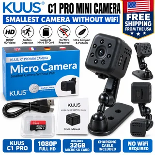 Photo of KUUS C1 Pro Mini Camera 32GB Black (Open Box)