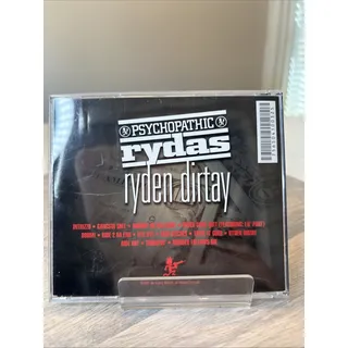Photo of Psychopathic Rydas Ryden Dirty CD Psychopathic Records ICP Twiztid Rare Undergro
