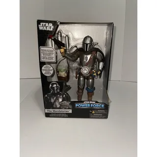 Photo of Disney Star Wars Power Force The Mandalorian Talking Action Figure