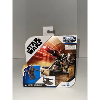 Photo of STAR WARS Mission Fleet Hover E-Web Cannon Figure The Mandalorian Hasbro Toys