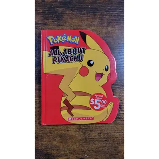 Photo of All about Pikachu (Pokémon) by Simcha Whitehill (2018, Hardcover) (Good)