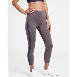 Photo of Athleta Ultimate Stash Pocket Purple Blue 7/8 Tight Leggings Size Large