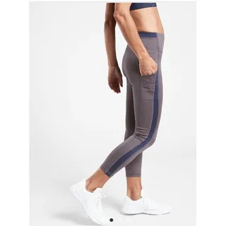 Photo of Athleta Ultimate Stash Pocket Purple Blue 7/8 Tight Leggings Size Large