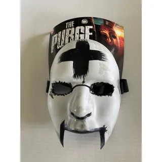 Photo of TRICK OR TREAT THE PURGE PLUS HALLOWEEN FACE MASK COSTUME NEW
