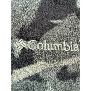 Photo of Gorpcore Outdoor Columbia Pine Ridge Half Zip Black/Gray Camo Fleece XXL Hiking