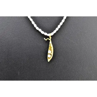 Photo of Michael Michaud Pea Pod Pearl Pendant Necklace