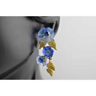 Photo of Michael Michaud Morning Glory Dangle Post Earrings