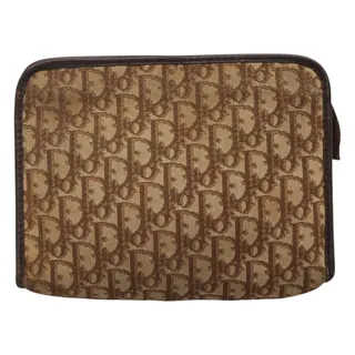Photo of Dior Trotter Clutch Bag Brown