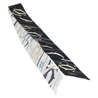 Photo of Cartier Silk Scarf Black