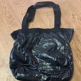 Photo of Black Sequin Tote Bag
