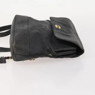 Photo of Chanel Caviar Black Silver Backpack