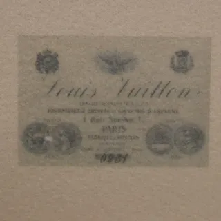 Photo of Louis Vuitton Minimal Gin Clayette Paper Weight Gray