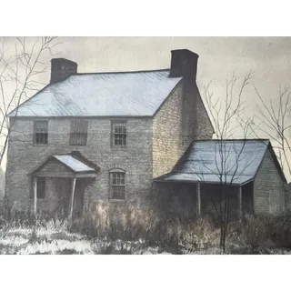 Photo of Harold Collins “Old Home Place” Signed Collector's Print