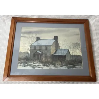 Photo of Harold Collins “Old Home Place” Signed Collector's Print