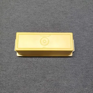 Photo of Vintage Tupperware Container - Yellow - 637-7 636-8 - Food Storage - Kitchen