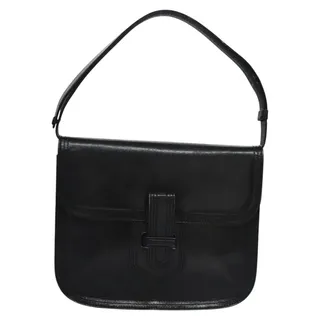 Photo of Saint Laurent Leather Shoulder Bag Black