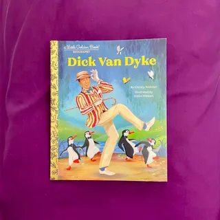 Photo of NEW Hardcover Little Golden Book Biography Dick Van Dyke