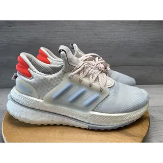 Photo of adidas X PLRBOOST Running Shoes Blue Cushioned Comfort Sports Trainers. Women 10