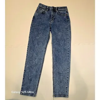 Photo of EUC Cello high waisted, acid washed, skinny mom jeans sz 1