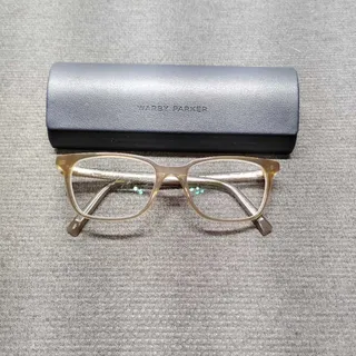 Photo of Warby Parker Barnett 192 Eyeglasses Frames Only With Case Brown
