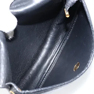 Photo of Dior Leather Shoulder Bag Black
