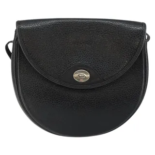 Photo of Dior Leather Shoulder Bag Black