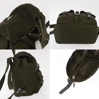 Photo of Prada Nylon Backpack Green