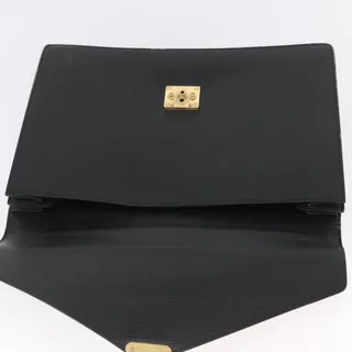 Photo of Louis Vuitton Epi Serviette Conseiller Briefcase Black