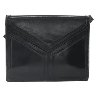 Photo of Saint Laurent Leather Shoulder Bag Black