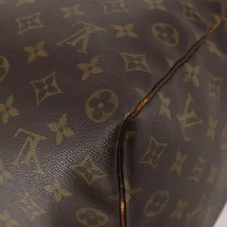 Photo of Louis Vuitton Monogram Keepall 50 Travel Bag Brown