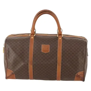 Photo of Celine Macadam Boston Bag Brown