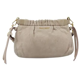 Photo of Miu Miu Leather Shoulder Bag Pink